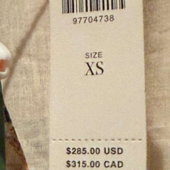 NWT Farm Rio | Cream Superbloom Tapestry Maxi Dress | Floral | Size: XS - Picture 11 of 16